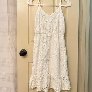 Brand New without tags white eyelet summer dress